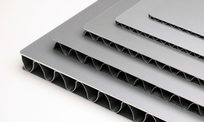 Aluminium sandwich type container in dubai